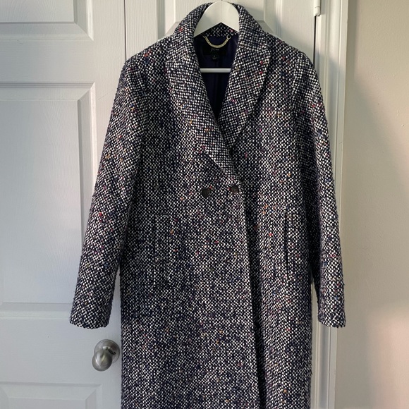 J. Crew Jackets & Coats J Crew Daphne Topcoat In Italian Tweed